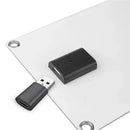 Painel Solar Portátil e Flexível 5V USB-C – Energia Onde Você Estiver