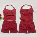 Conjunto de roupa fitness treino yoga.