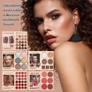 Paleta de Maquiagem Completa 67 Cores Premium – Sombras, Blush, Contorno e Iluminador