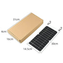 Painel Solar Portátil e Flexível 5V USB-C – Energia Onde Você Estiver