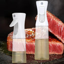 Borrifador de Óleo Premium 2 em 1 com spray de névoa fina e dosador, disponível em 200ml, 300ml e 500ml, ideal para Air Fryer, churrasco, saladas e preparo de alimentos.