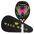 Raquete de  Beach Tennis praia 3k 12k fibra de carbono.