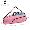 Mochila para raquete de  tenis e badminton.