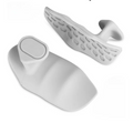 Luvas ergonômicas de borracha protetora de mãos.