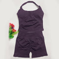 Conjunto de roupa fitness treino yoga.