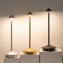 Luminária de Mesa LED Recarregável Premium com Sensor Touch e 3 Temperaturas de Cor