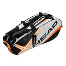 Mochila raqueteira HEAD capacidade de 3 a 6 raquetes e acessorios pessoais.
