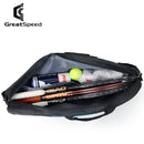 Mochila para raquete de  tenis e badminton.